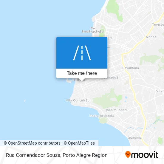 Rua Comendador Souza map