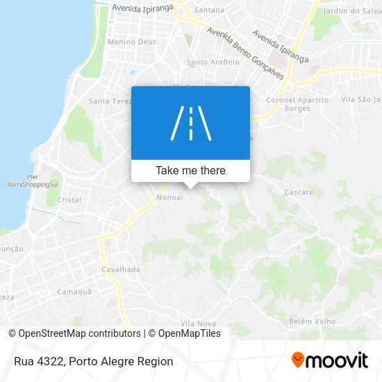 Rua 4322 map