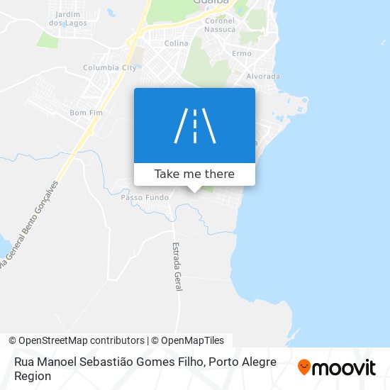 Rua Manoel Sebastião Gomes Filho map