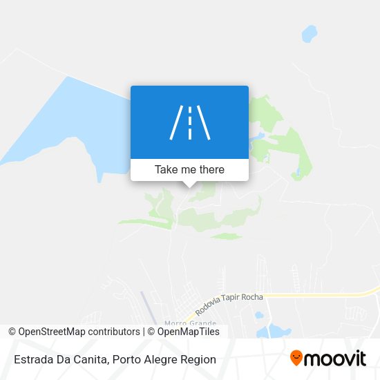 Estrada Da Canita map