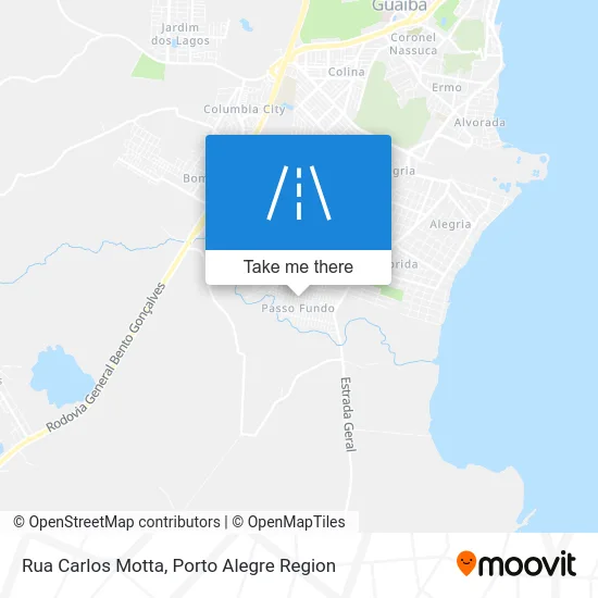 Rua Carlos Motta map