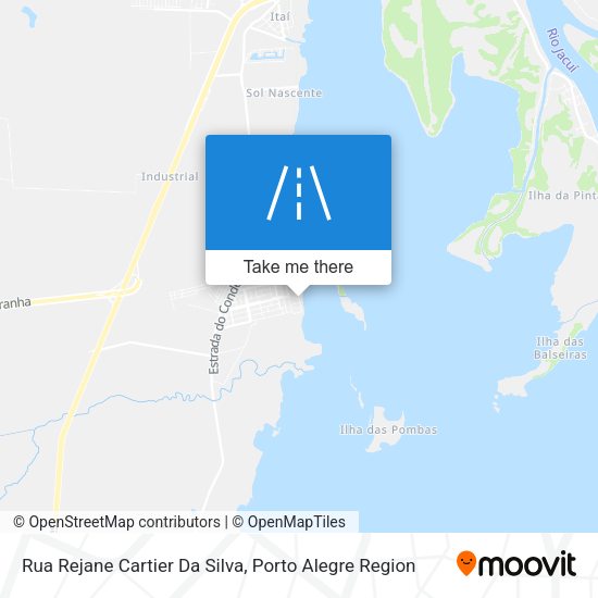Rua Rejane Cartier Da Silva map