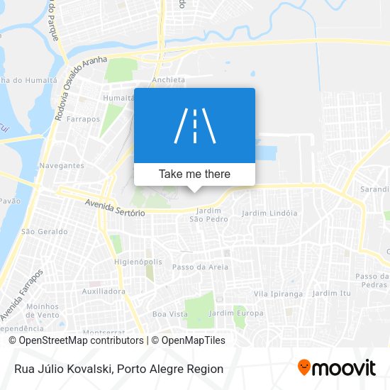 Rua Júlio Kovalski map