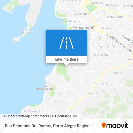 Rua Deputado Rui Ramos map
