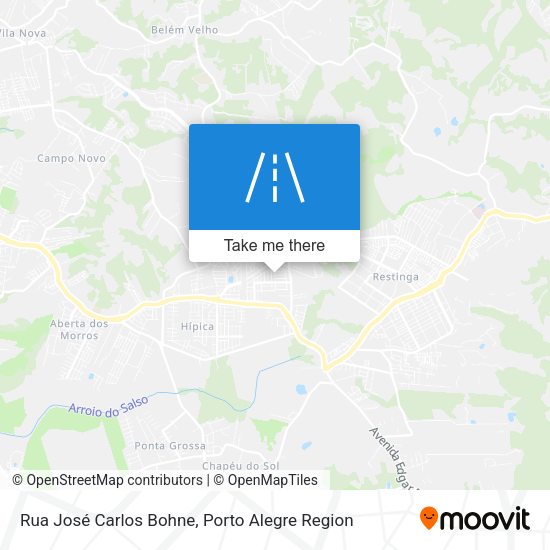 Rua José Carlos Bohne map