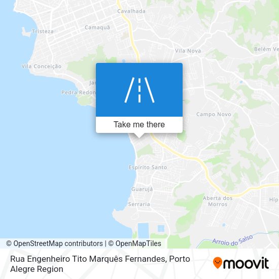 Rua Engenheiro Tito Marquês Fernandes map