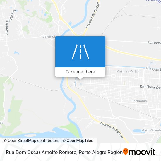 Rua Dom Oscar Arnolfo Romero map