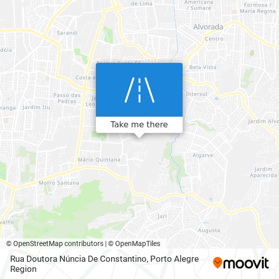 Rua Doutora Núncia De Constantino map