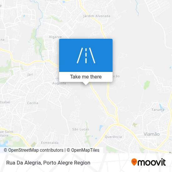 Rua Da Alegria map