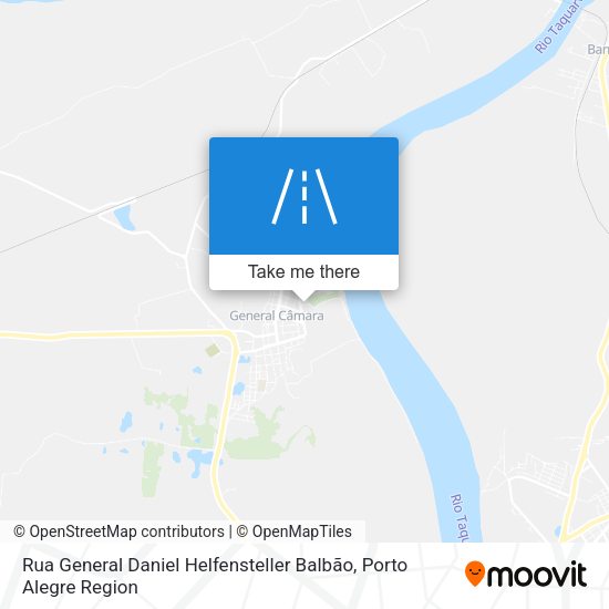 Rua General Daniel Helfensteller Balbão map
