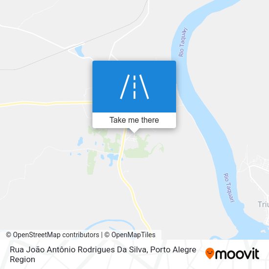 Rua João Antônio Rodrigues Da Silva map