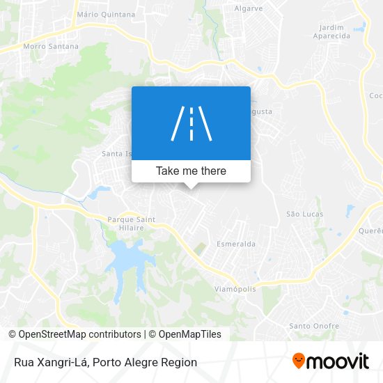 Rua Xangri-Lá map