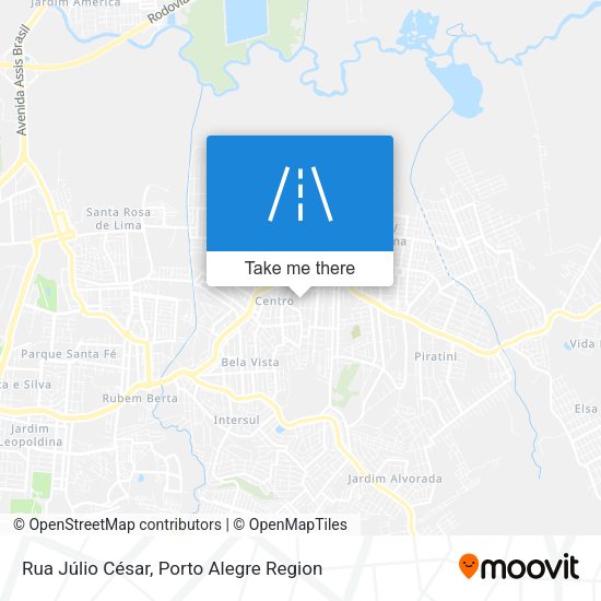 Rua Júlio César map