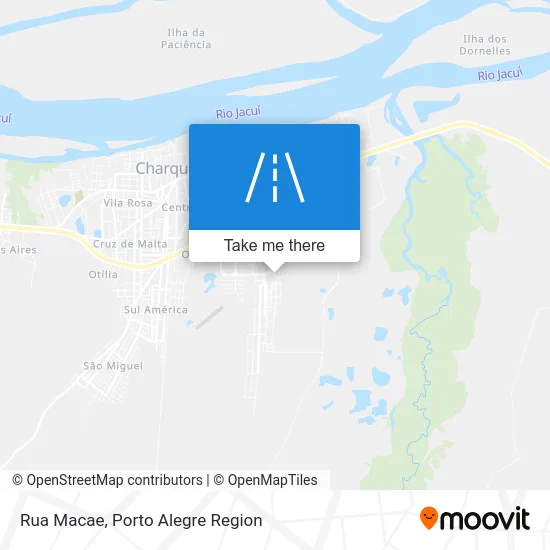 Rua Macae map