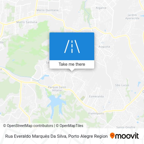 Rua Everaldo Marquês Da Silva map