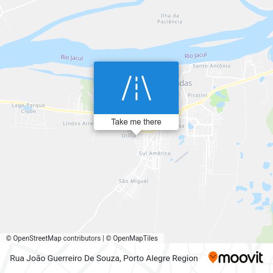 Rua João Guerreiro De Souza map
