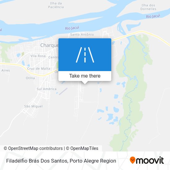 Filadélfio Brás Dos Santos map