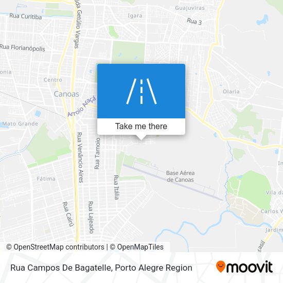 Rua Campos De Bagatelle map