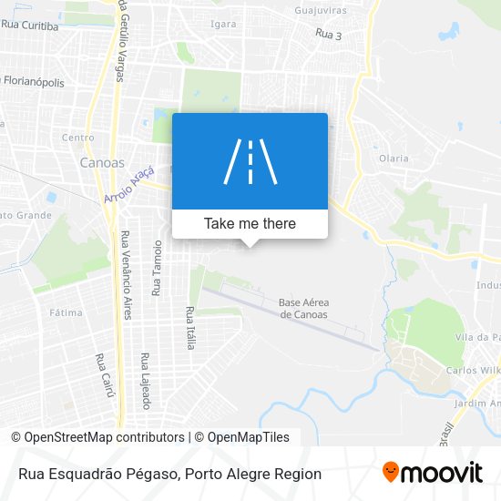 Rua Esquadrão Pégaso map