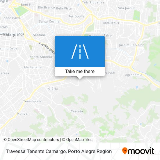 Travessa Tenente Camargo map