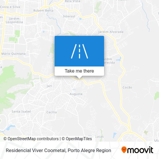 Residencial Viver Coometal map