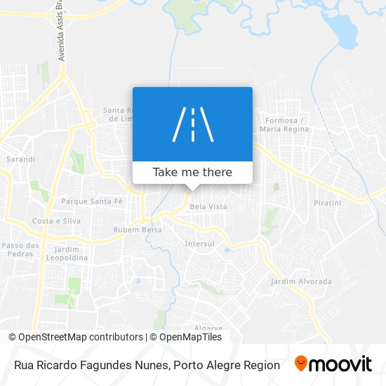 Rua Ricardo Fagundes Nunes map