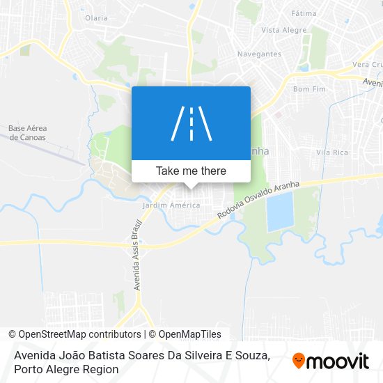 Avenida João Batista Soares Da Silveira E Souza map