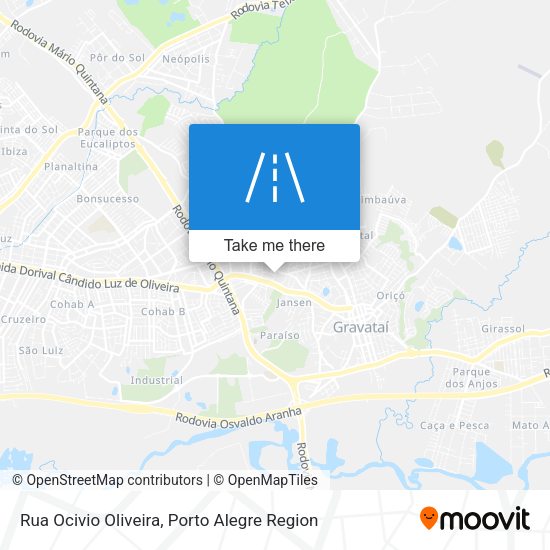 Rua Ocivio Oliveira map