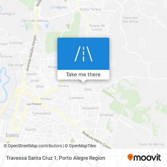 Travessa Santa Cruz 1 map