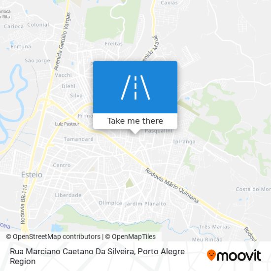 Rua Marciano Caetano Da Silveira map