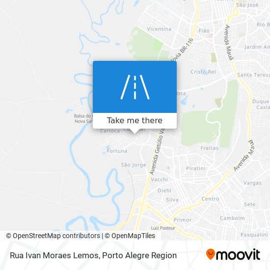 Rua Ivan Moraes Lemos map