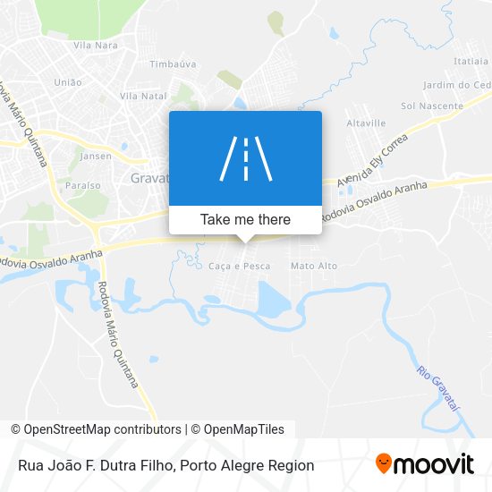 Rua João F. Dutra Filho map