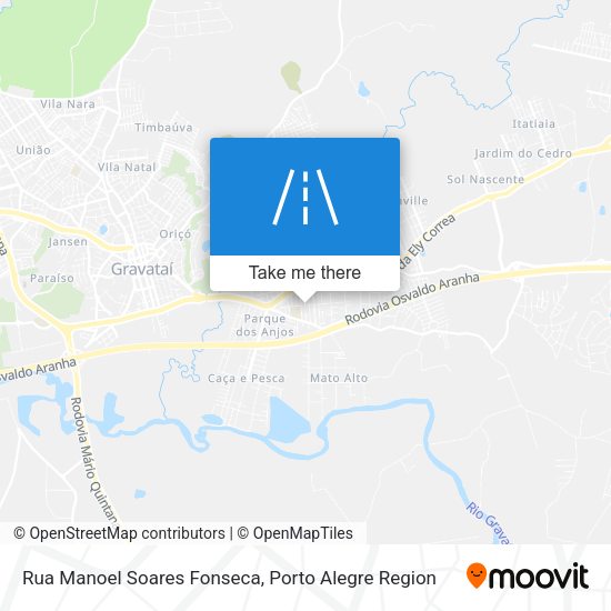 Rua Manoel Soares Fonseca map