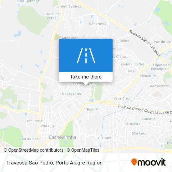 Travessa São Pedro map