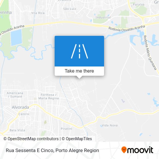 Rua Sessenta E Cinco map