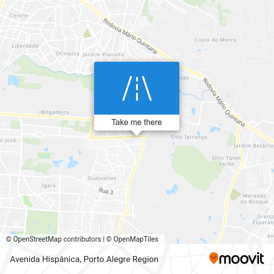 Avenida Hispânica map
