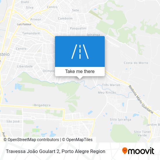 Travessa João Goulart 2 map