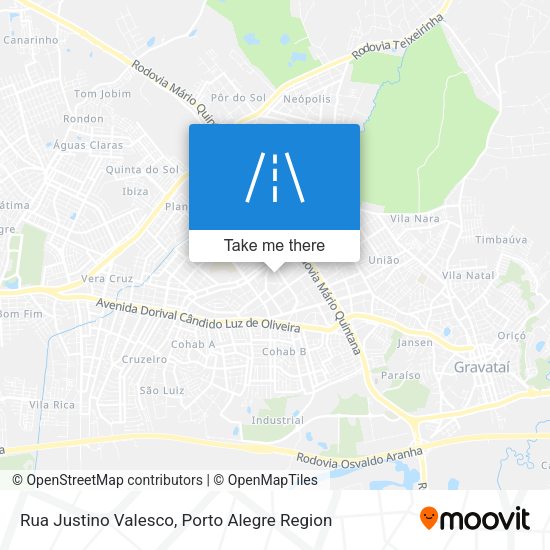 Rua Justino Valesco map