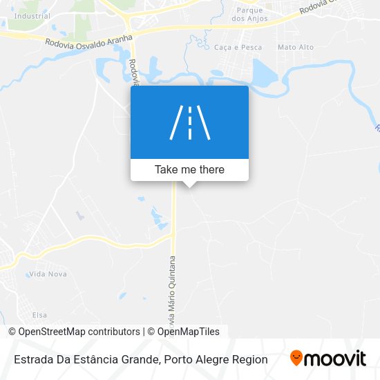Estrada Da Estância Grande map