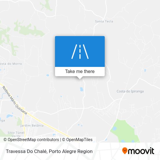 Travessa Do Chalé map