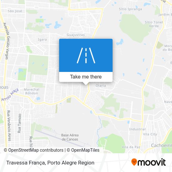 Travessa França map