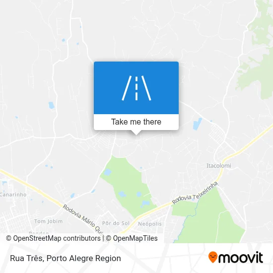Rua Três map