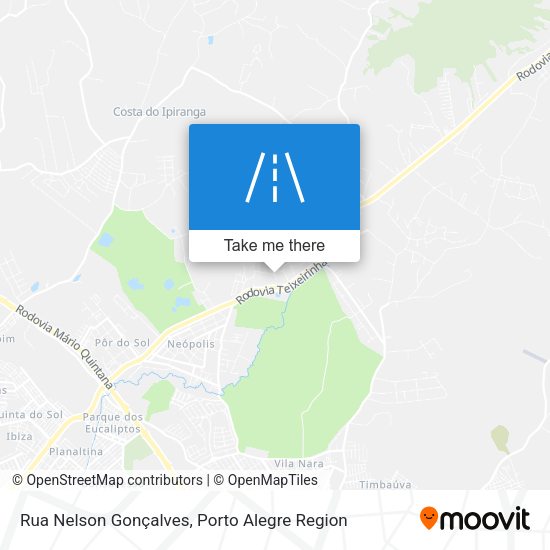 Rua Nelson Gonçalves map