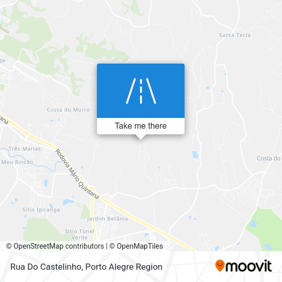 Rua Do Castelinho map