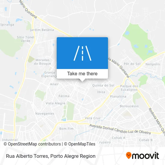 Rua Alberto Torres map