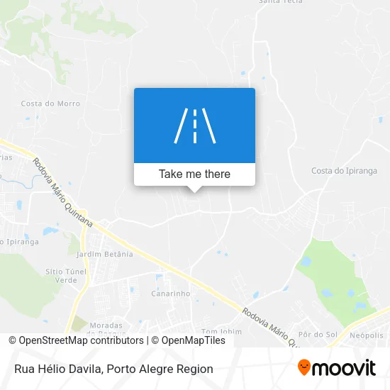Rua Hélio Davila map