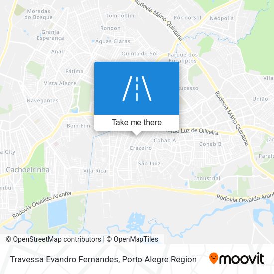 Travessa Evandro Fernandes map
