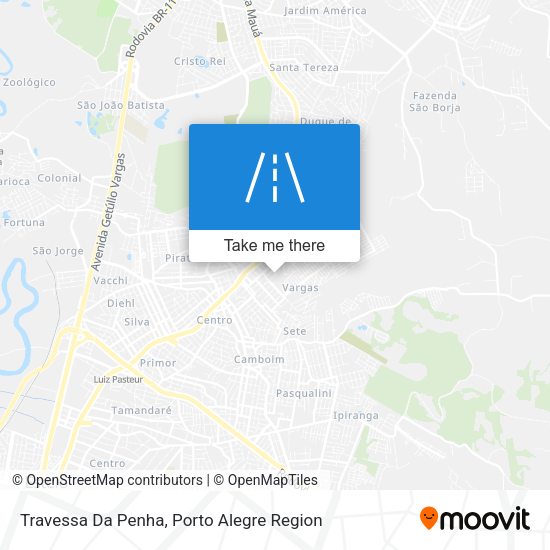 Travessa Da Penha map