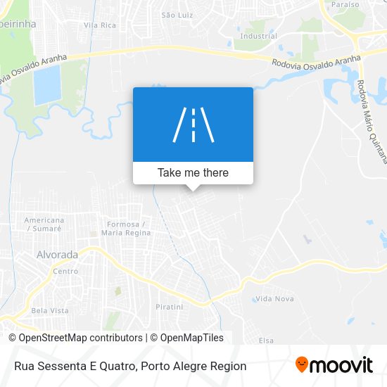 Rua Sessenta E Quatro map