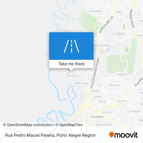 Rua Pedro Maciel Pereira map